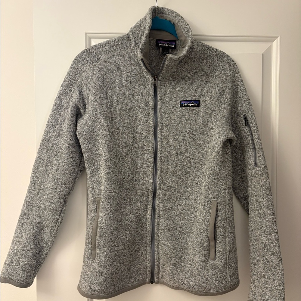 Patagonia Better Sweater Gray Full-Zip Fleece Jacket